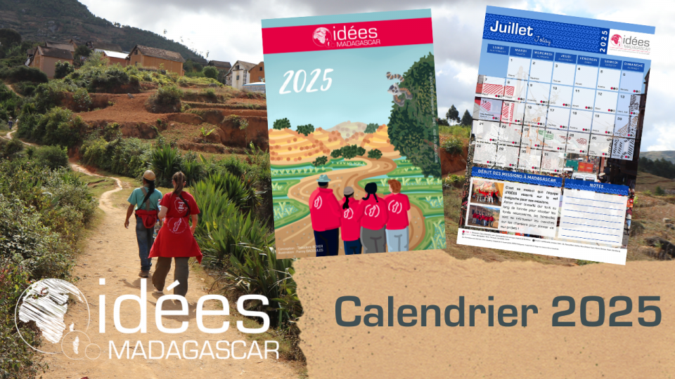 Vente de Calendriers 2025 IDÉES Madagascar Association des ESME